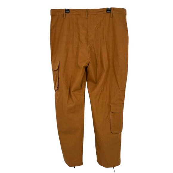 Renowned Mens Brown Cargo Pants 100% Cotton Size XL NWOT - Picture 6 of 12